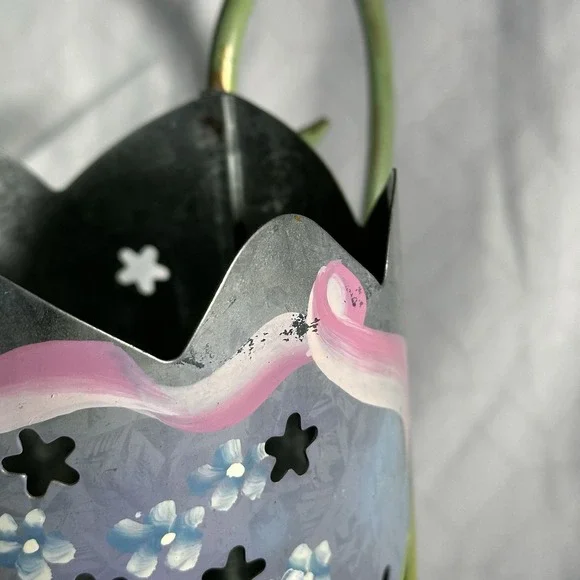 🌸 Partylite Lilac Watering Can Candle Holder  - Retired - Picture 13 of 16